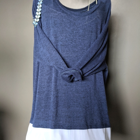 Haggar blouse tee. XL - Picture 1 of 4